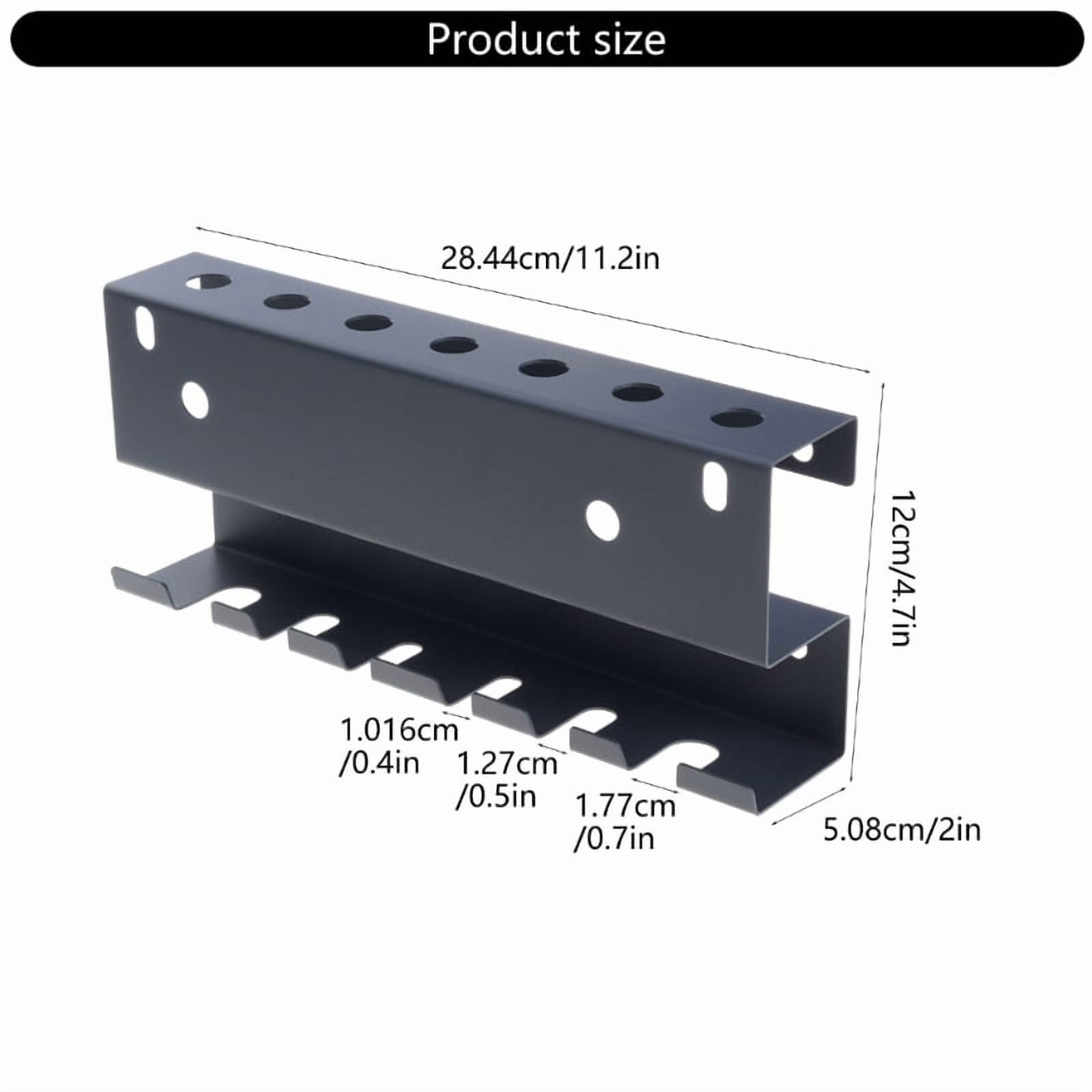 Large Capacity Pressure Washer Wall Mount Rack For Guns Foam Cannons And Nozzles Storage