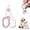 Pink, variant on TISMOD LED Upgrade Pet Nail Clippers with Light, Nail Clippers for Cats Dogs, Trim Your Pets Nails Easy and Pain-Free Grooming Tool for Small Animals (Blue 1PCS)