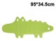 thumbnail image 1 of Children's non-slip bathroom mat, crocodile pattern rubber mat, non-slip, machine washable, compatible with bathtub or shower, 1 of 5