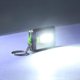 thumbnail image 2 of 4 Uds. Llavero Led Cob portátil para exteriores, linterna, llavero, lámpara con mosquetón para acampar, senderismo y pesca Rojo Verde, 2 of 5