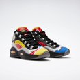 thumbnail image 3 of Reebok Footwear Kids QUESTION MID Noir/argenté/rouge Vector, 3 of 8