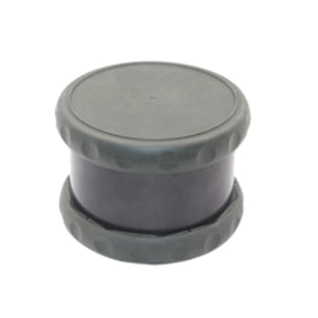 CEORPER Plastic Grinding Bait Box Aluminum Thick Rubber Broken Fishing Lures for Case Crankbait Shredder Organizer Tackle