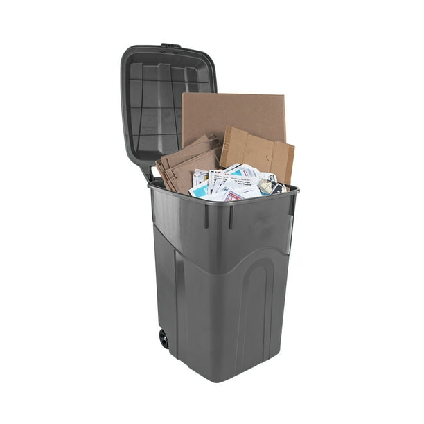 2pk Hyper Tough 45G Can - Garbage cans for home goods retail