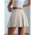thumbnail image 5 of Pleated Skirts for Women Mini High Waist - Tennis Skirt A-Line Cheerleader Skirt S, 5 of 9