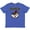 Vintage Royal Blue, variant on Inktastic Powered by Ramen Cute Noodles Youth T-Shirt