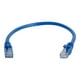 C2G Ethernet 3 ft Cat6 3ft Câble - Sans Éclisse - 550MHz - Pack de 50 - Bleu - Câble de Raccordement - RJ-45 (M) à RJ-45 (M) - - CAT 6 - Moulé, Sans Éclisse, Toronné - Bleu (Pack de 50) – image 2 sur 6