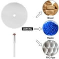 thumbnail image 4 of Chendee Kit de Lames de Scie Circulaires Mini 15 Pcs Disque de Roue de Coupe en Acier Inoxydable Outil Rotatif, 4 of 9