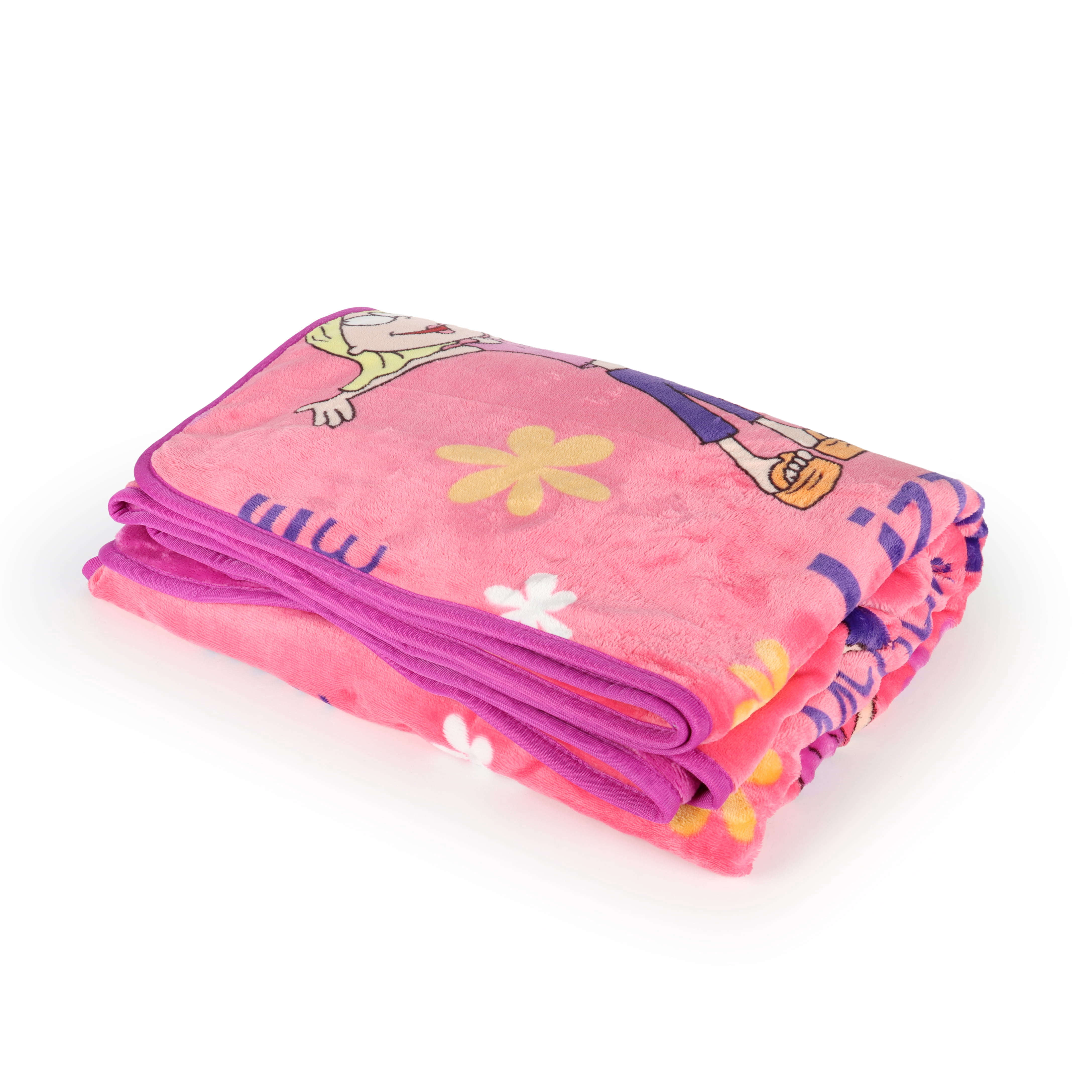 Disney Lizzie McGuire Totally Lizzie Kids Throw Blanket, Polyester Silk Touch, Multicolor, 50" x 70"