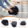 thumbnail image 5 of KSIIA Dog Car Seats for Small Dogs, Portable Dog Booster Car Seat with Safe Buckles,Pets Up to 25lbs ,Grey, 5 of 7
