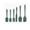 Army Green, variant on YiFudd 6 Pack Silicone Spatula Set, Non-Stick Baking Scrapers & Silicone Kitchen Utensils for Cooking Mixing, Green