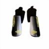 Umbro Youth Stirrup Soccer Shinguards- Black/White/Green 4ft 2in to 5ft.