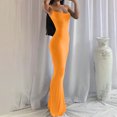 thumbnail image 3 of Womens Elegant Solid Color Slip Maxi Dress Sleeveless Backless Bodycon Dresses Casual Slim Fit Simple Long Dress, 3 of 6