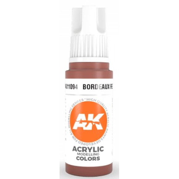 Bordeaux Red Acrylic Paint 17ml Bottle
