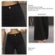 thumbnail image 1 of Pantalones Acampanados De Talle Alto Para Mujer, Diseño De Bolsillos Pantalones Acampanados Con Parte Inferior De Campana Para Mujer Color Puro Otoño Invierno Para Ir De Compras ANGGREK Otros, 1 of 5