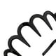 thumbnail image 3 of Diadema de plástico con ondas para mujer, peine para el pelo, pinza para los dientes, 11 cm Negro, 3 of 7
