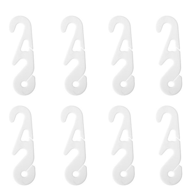 IFANLANDOR 200PCS Mask Strap Adjustment Strap Extender PP Waterproof White for Mask Comfort and Fit