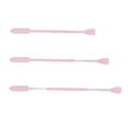 thumbnail image 1 of Juego de 3 espátulas reutilizables jinwen para maquillaje Cuchara rosa, 1 of 8