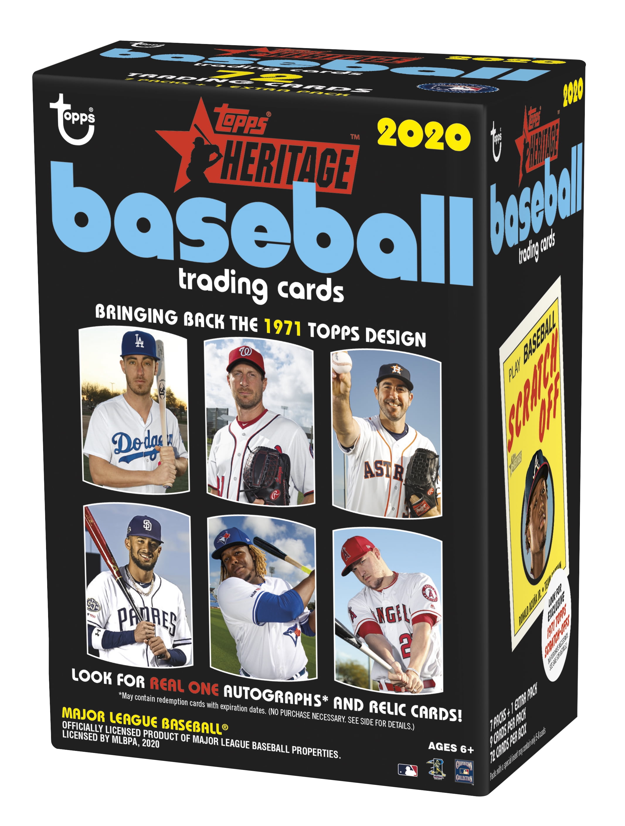 2020 Topps Heritage MLB Baseball Retail Blaster Box