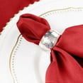 thumbnail image 4 of BalsaCircle 100 Pieces 17" Red Polyester Luncheon Napkins Wedding, 4 of 8