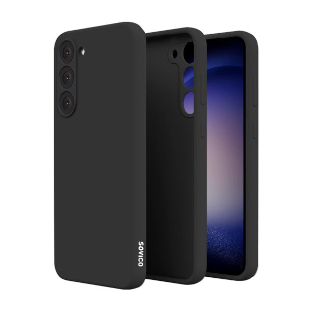 Funda de Protección para Samsung Galaxy S23 - Sovico - Silicón con Forro de Microfibra
