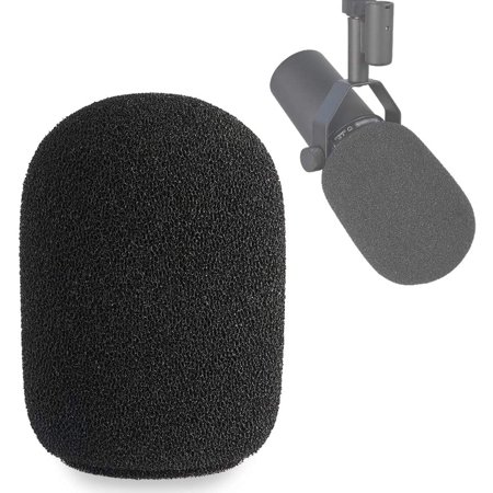 SUNMON Pop Filter for Shure SM7B Mic Windscreen Compatible with Shure SM7B Dynamic Vocal Microphone. RK345 and A7WS Windscreen Replacement
