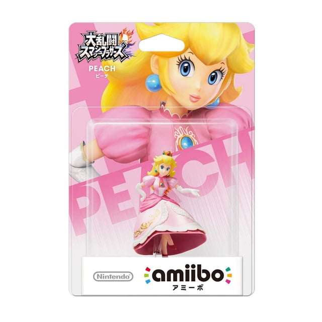 Figura Amiibo Nintendo Super Smash Bros Peach