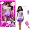 My First Barbie "Brooklyn" Preschool Doll with Soft Posable Body, Poodle & Accessories, 13.5-inch
