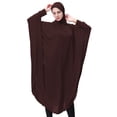 thumbnail image 1 of Tauxra Women's Long Hooded Robe Solid Color Casual Robe for Women Long Sleeve Housecoat with Hood Daily Lounge Robe, 1 of 3