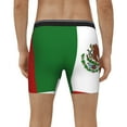 thumbnail image 7 of Men Mexican-Flag Boxer Briefs Moisture Wicking Funny Boxer Shorts, 7 of 7