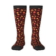 thumbnail image 2 of Lsque fall Maple leaf Printed Crew Socks Men's Women's LightWeight Thin Casual Calf Socks ,Knee High Socks,Cotton Socks, 2 of 9
