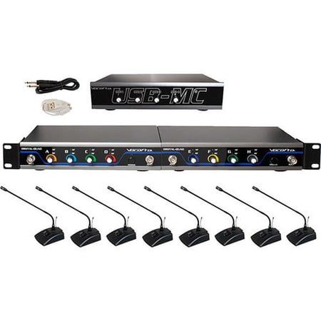 UPC: 0692868826689 | Vocopro USBCONFERENCE8 8 Channel USB Interface Wireless Microphone