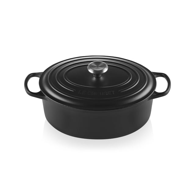 Olla Holandesa Ovalada Le Creuset Signature de Hierro Fundido, 6.75 qt