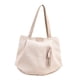 thumbnail image 3 of Bolso de hombro para mujer, moderno bolso de verano con cremallera, ligero, bolso de mano para mujer Blanco, 3 of 9