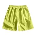 thumbnail image 4 of cfhntfmh Men's Hiking Wide Leg Cargo Shorts Lightweight Outdoor Shorts Quick Dry Golf Casual Fishing Shorts with Pockets, 4 of 7