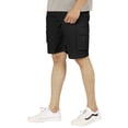 thumbnail image 4 of Inkmeso Solid Cargo Shorts For MenRelaxed Fit Casual Shorts Loungewear Everyday Cotton Pants, 4 of 7