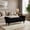 Black Corduroy, variant on 51.5'' Storage Ottoman Bench, Upholstered Storage Benches for Bedroom, End of Bed Storage Bench, Window Benches for Foot of Bed
