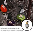 thumbnail image 4 of Yuarrent Muñecas de Halloween, muñeco de gnomo enano portátil, decoración colgante, juguetes bonitos, respetuosos con la piel, exquisito juguete sin Kits de decoración para fiestas Gris Yuarrent HA070507-01, 4 of 6