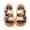 1White, variant on Mostsola Kids Sandals Soft Sole Boys Girls Slip on Flat Slides Kids Casual Summer Beach Shoes