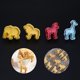 thumbnail image 3 of 4 unidades, molde para galletas de plástico animal 3d, molde para cortador de pasteles fondant, herramientas para hornear brimios Feliz Sencillez, 3 of 5