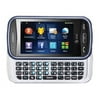 Pantech Laser - 3G feature phone - microSD slot - OLED display - 800 x 480 pixels - rear camera 3 MP - AT&T - blue