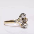 thumbnail image 5 of Lakshya Jewel LLC Art Deco Vintage Round Cut CZ 14K Yellow White Gold Finish Engagement Ring, 5 of 5