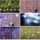 thumbnail image 5 of Guirnalda de luces LED navideñas para ventana, 5 m, 216 luces LED, copos de nieve, decoración navideña para interiores y exteriores, fiestas y ventanas (blancas), 5 of 5