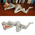 thumbnail image 4 of Figurine Femme de Lecture, Ornement de Lecture Innovant Femme Résistant aux Intempéries Peint à la Main Exécution Exquise pour Table à Manger C, 4 of 8