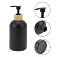 thumbnail image 5 of Unique Bargains 1 Pc Classic Cylindrical Soap Pump Dispenser for Bathroom Hotel 400ml Black, 5 of 6