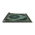 thumbnail image 2 of Ahgly Company Indoor Rectangle Abstract Light Blue Modern Area Rugs, 7' x 9', 2 of 4