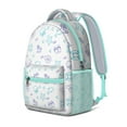 thumbnail image 2 of Nautical Lightweight Backpack - Waterproof School Bag with Anchor & Fish Print, Ergonomic Support & Spacious Storage, 2 of 5