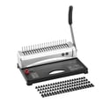 thumbnail image 1 of Binding Machine Comb Binding Machine 21Holes Binding 450 Sheets Book Binder Machine With 100 PCS 3/8'' Comb Binding Spines ,Pinpoint Punching, 1 of 7