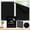 Black, variant on Manfiter Magnetic Blackout Curtains for Bedroom, No Drill Sticky Blackout Shades for Travel, Portable DIY Window Blinds for Room, RV, Skylight Dorm
