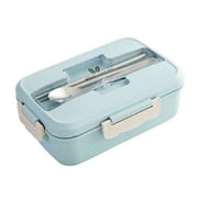 Bento Box Insulated Lunch Box Leakproof Food Storage Box for Students Office Worker