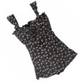 thumbnail image 3 of Traje de baño floral de una pieza para mujer, elegante vestido de natación, traje de baño sin espalda, 3 of 8